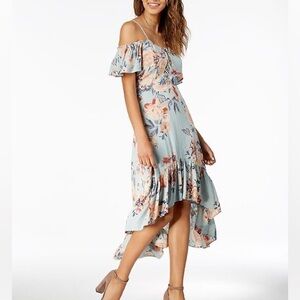 American Rag Off Shoulder floral dress
